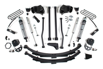 BDS Suspension NA BDS Suspension 650F - 6 Inch Lift Kit Long Arm & FOX 2.5 Coil-Over Conversion Dodge Ram 2500/3500 03-07 4WD Fox 2.5 Performance Shocks Diesel Rear Leaf Springs Fox 2.5 Performance Shocks