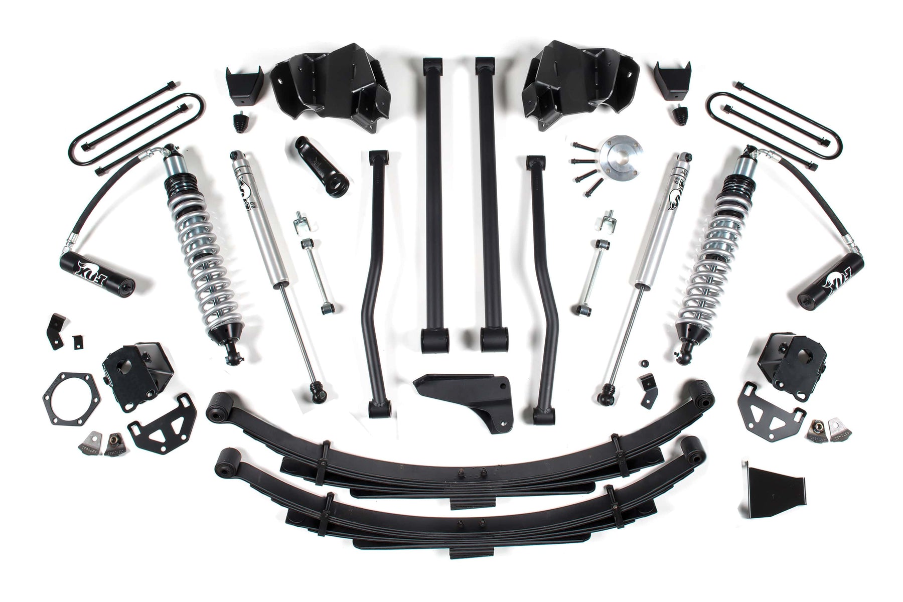 BDS Suspension NA BDS Suspension 647F - 6 Inch Lift Kit Long Arm & FOX 2.5 Coil-Over Conversion Dodge Ram 2500/3500 03-07 4WD Fox 2.5 Performance Shocks Diesel  Block Kit Fox 2.5 Performance Shocks