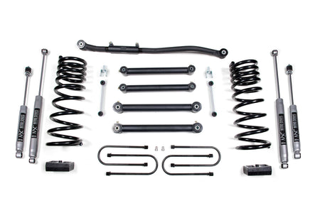 BDS Suspension NA BDS Suspension 690H - 3 Inch Lift Kit Dodge Ram 2500 03-13 & 3500 03-12 4WD Diesel 4 Inch Axle NX2 Nitro Shocks