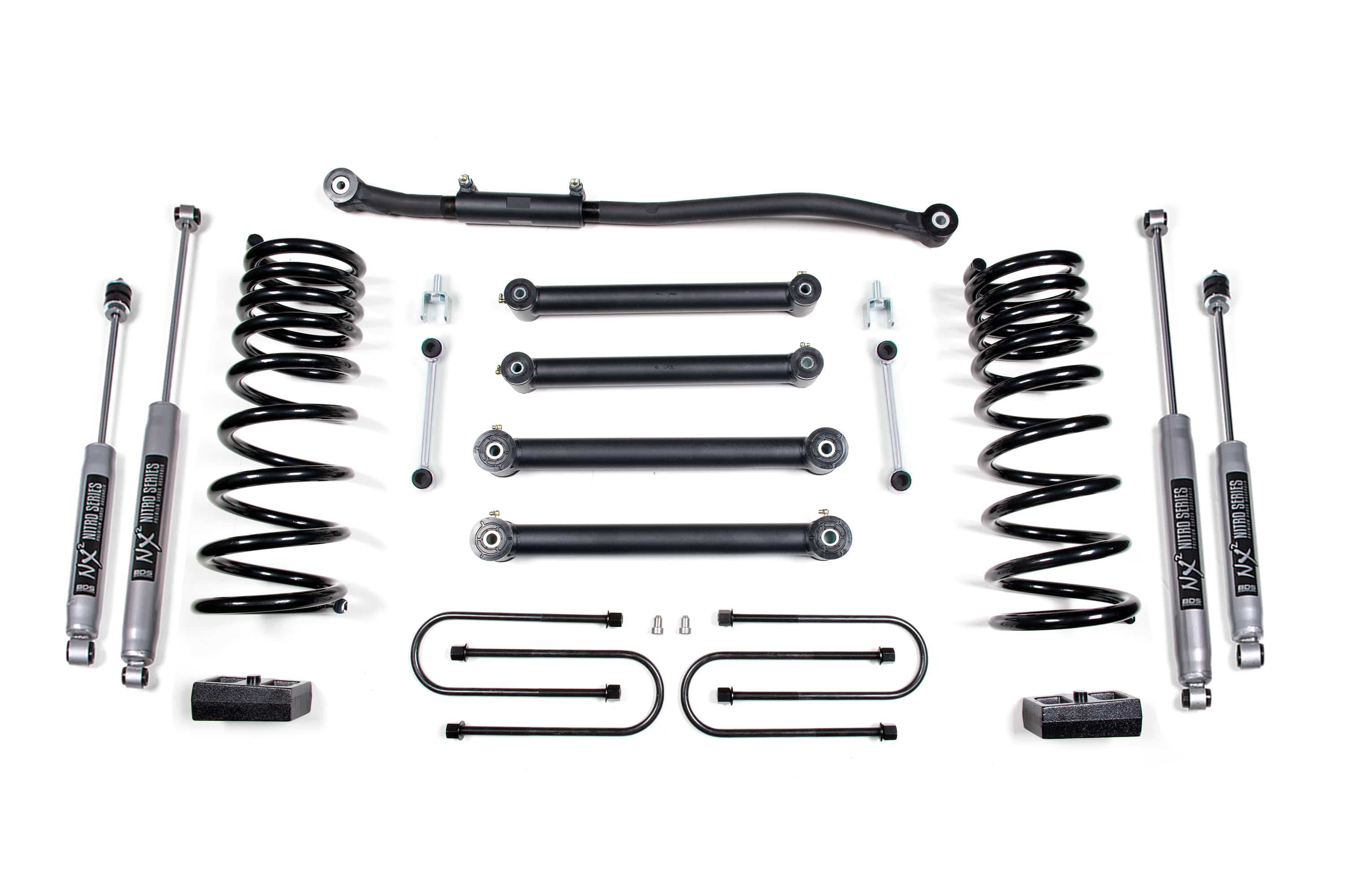 BDS Suspension NA BDS Suspension 691H - 3 Inch Lift Kit Dodge Ram 2500 03-13 & 3500 03-12 4WD Diesel 3.5 Inch Axle NX2 Nitro Shocks
