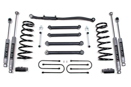 BDS Suspension NA BDS Suspension 692FS - 3 Inch Lift Kit Dodge Ram 2500 03-13 & 3500 03-12 4WD Gas 4 Inch Axle Fox 2.0 Performance Shocks