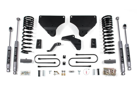 BDS Suspension NA BDS Suspension 1779H - 4 Inch Lift Kit Ram 3500 13-18 4WD Gas 2 Inch Block NX2 Nitro Shocks