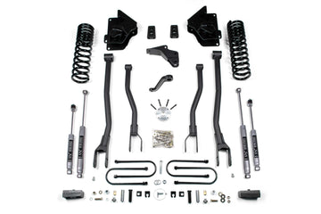 BDS Suspension NA BDS Suspension 1613FS - 4 Inch Lift Kit w/ 4-Link Ram 3500 13-18 4WD Gas 3 Inch Block Fox 2.0 Performance Shocks
