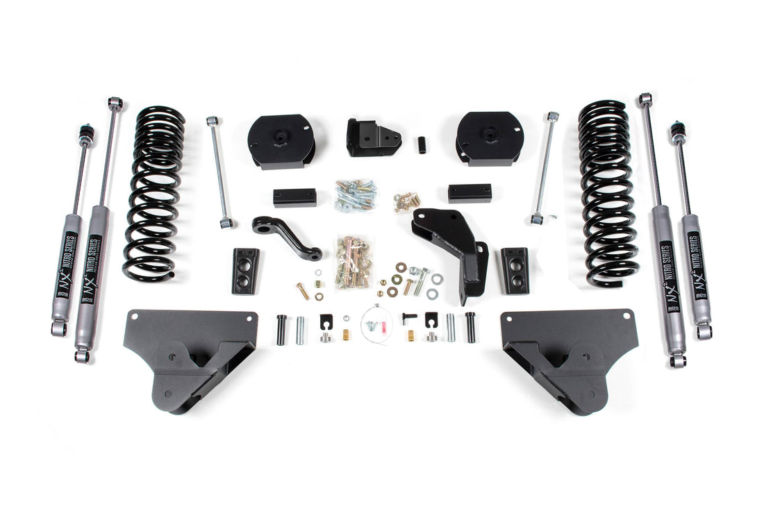 BDS Suspension NA BDS Suspension 1610H - 4 Inch Lift Kit Ram 2500 14-18 4WD Gas Rear Lift Coil Springs NX2 Nitro Shocks