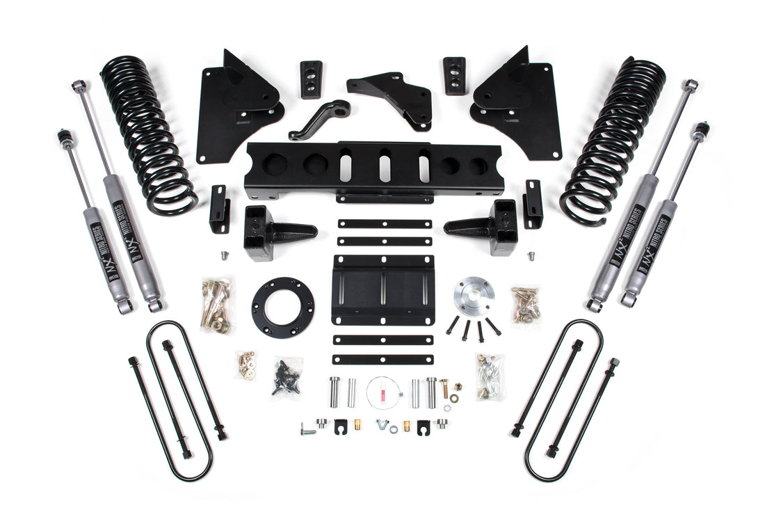 BDS Suspension NA BDS Suspension 1607H - 5.5 Inch Lift Kit Ram 3500 13-18 4WD Gas 5 Inch Block NX2 Nitro Shocks