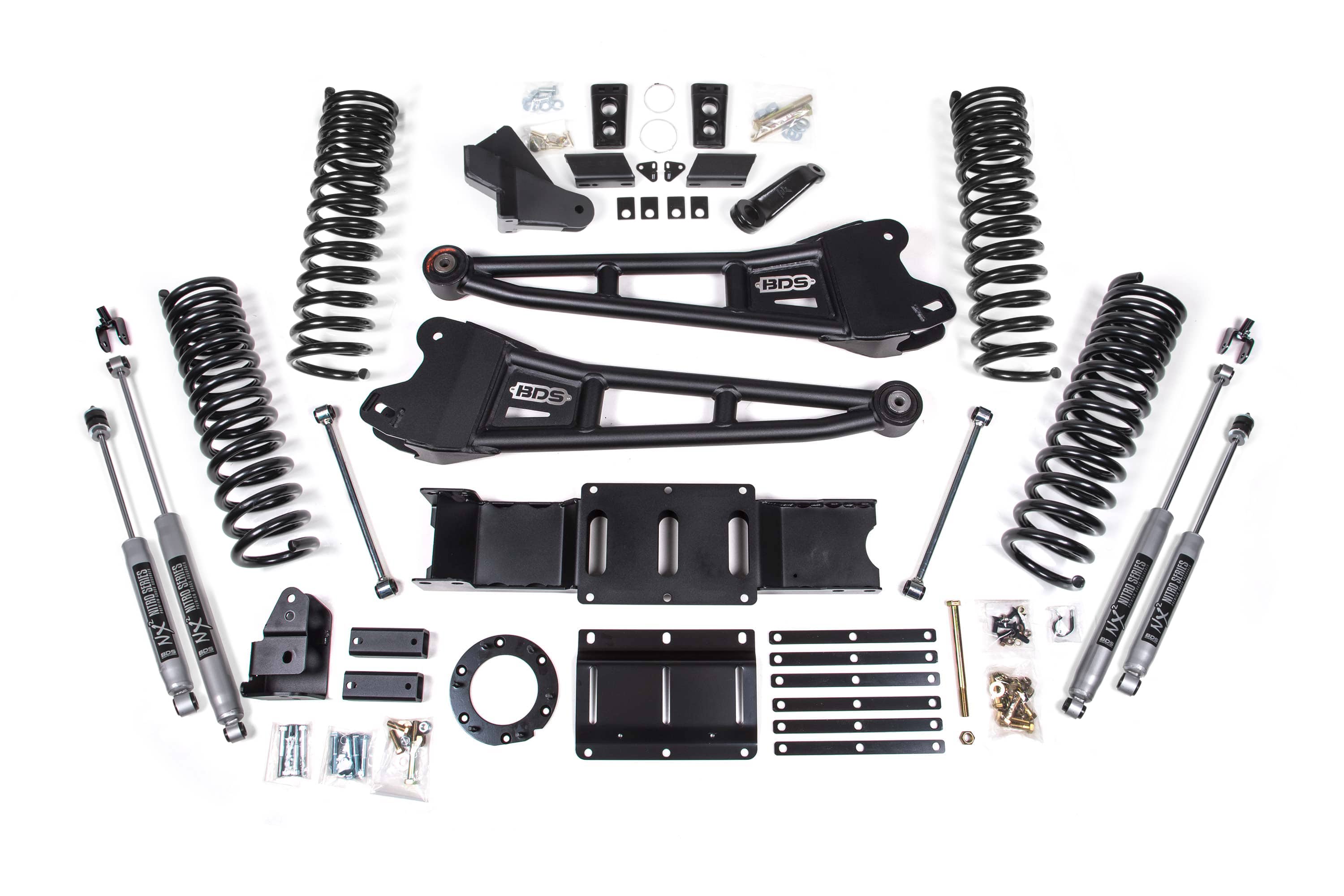 BDS Suspension NA BDS Suspension 1680H - 6 Inch Lift Kit w/ Radius Arm Ram 2500 19-24 4WD Diesel NX2 Nitro Shocks