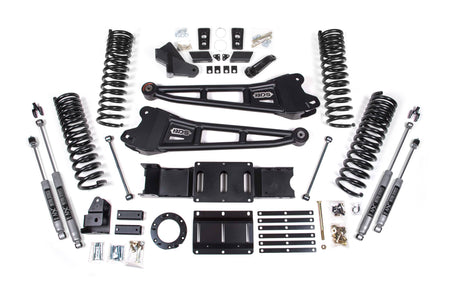 BDS Suspension NA BDS Suspension 1681FS - 5.5 Inch Lift Kit w/ Radius Arm Ram 2500 19-24 4WD Gas Fox 2.0 Performance Shocks