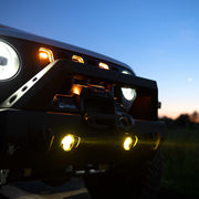 KC HiLiTES 97147 - KC FLEX ERA 3 LED DM SAE FOG 2-LIGHT MSTR KIT 10-24 JEEP JK JL JT AFTERMARKET 3