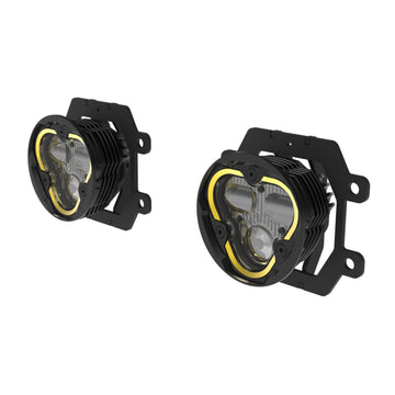 KC HiLiTES 97150 - KC FLEX ERA 3 LED DM SAE FOG 2-LIGHT MSTR KIT 13-24 SUBARU CROSSTREK FORESTER 1