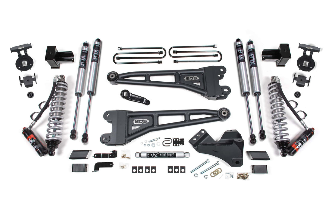 BDS Suspension NA BDS Suspension 2211FPE - 5 Inch Lift Kit w/ Radius Arm FOX 2.5 Coil-Over Conversion Performance Elite Ford F250/F350 Super Duty 23-24 4WD Diesel Leaf Springs 2.5 Performance Elite