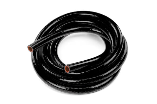 HPS Silicone Heater Hose 5/8" ID 10 Foot Roll HTHH-062-BLKx10 Black