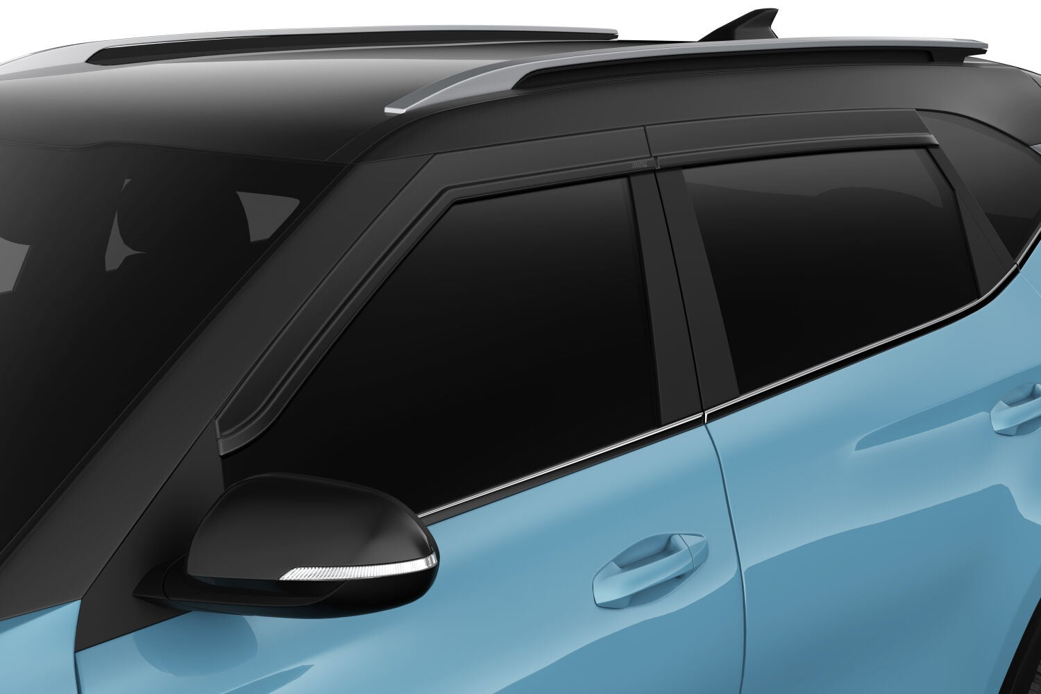 Husky Liners 2854141 - Low Profile Ventvisor Deflector; Smoke; Outside Mount; 4 pc.