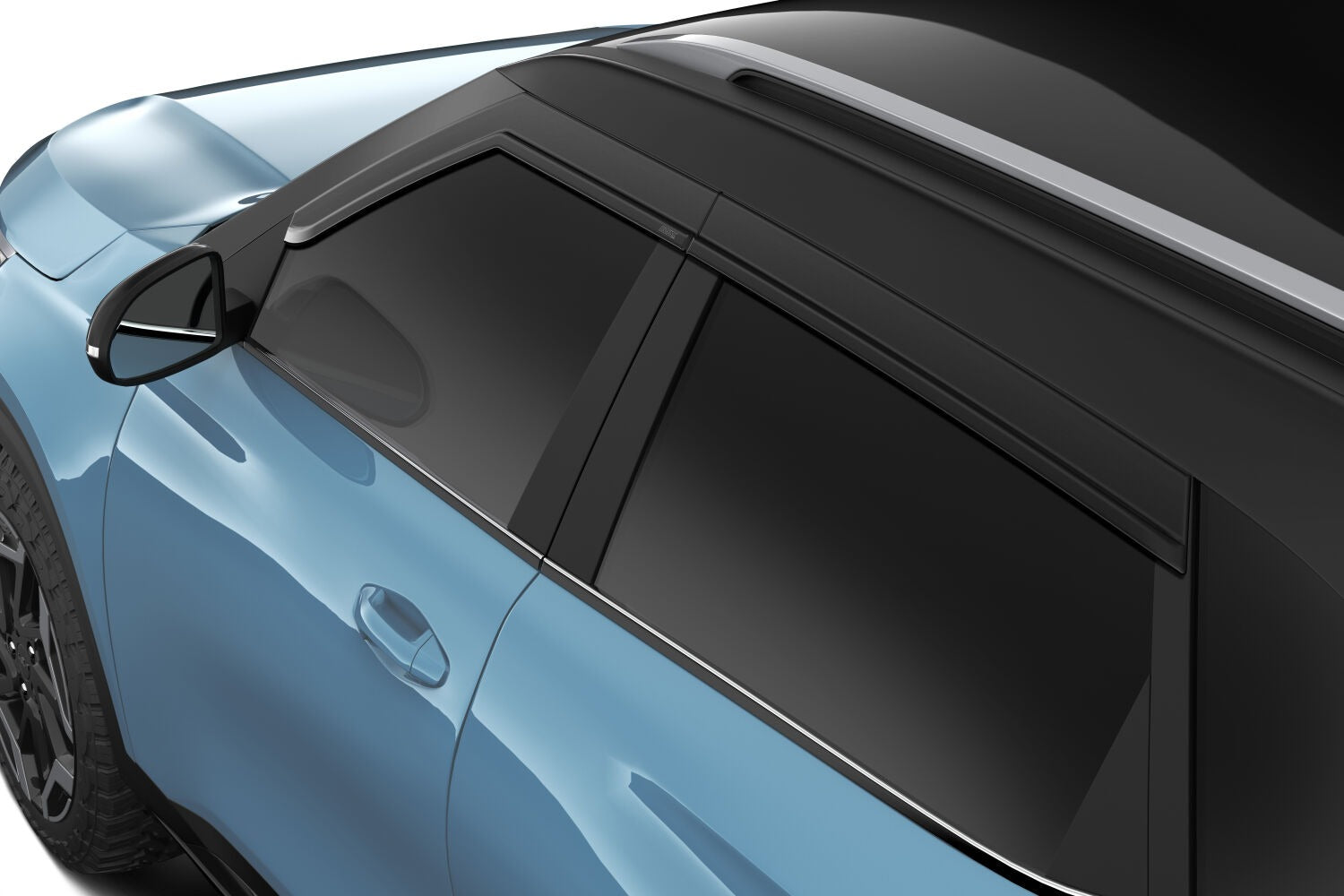 Husky Liners 2854141 - Low Profile Ventvisor Deflector; Smoke; Outside Mount; 4 pc.