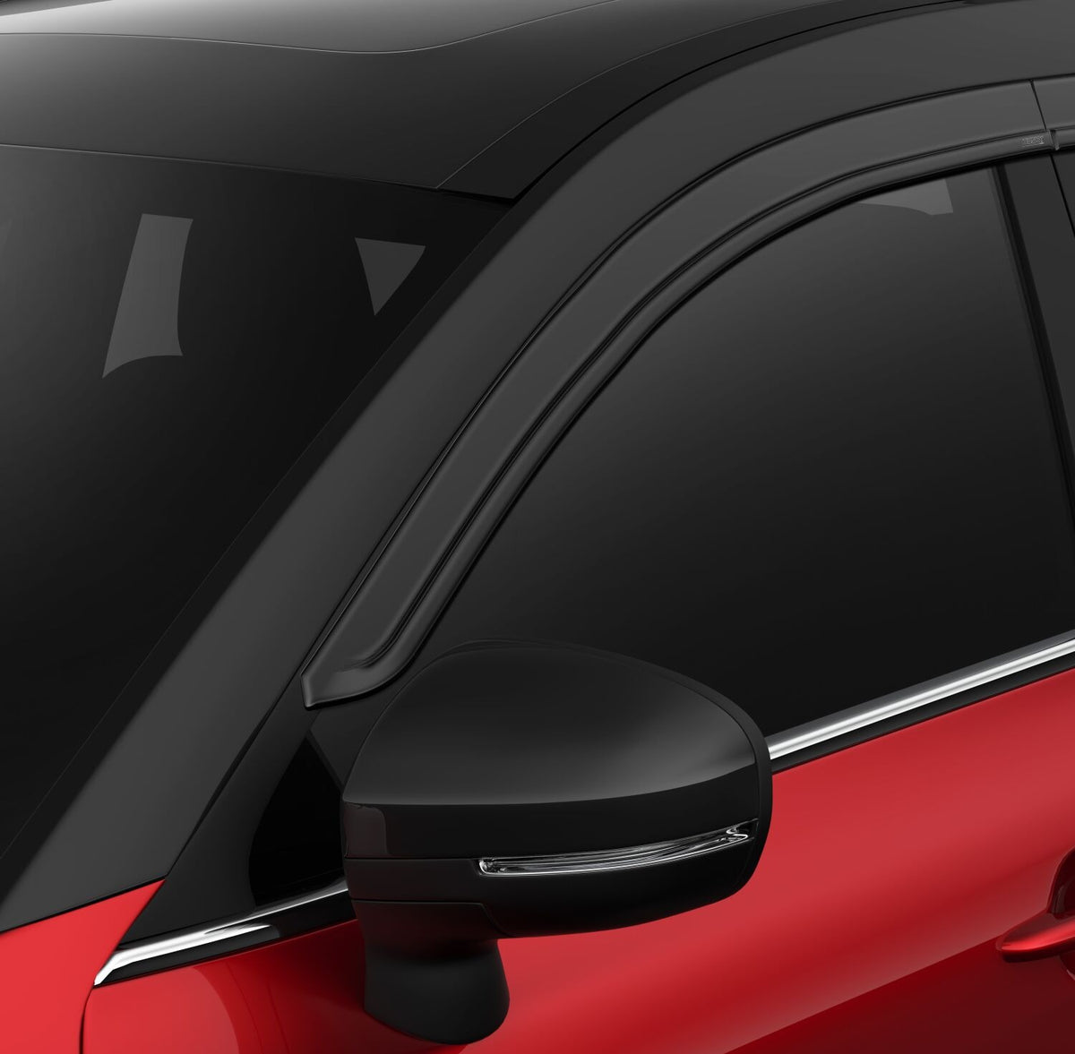 Husky Liners 2852018 - Low Profile Ventvisor Deflector; Smoke; Outside Mount; 2 pc. 3