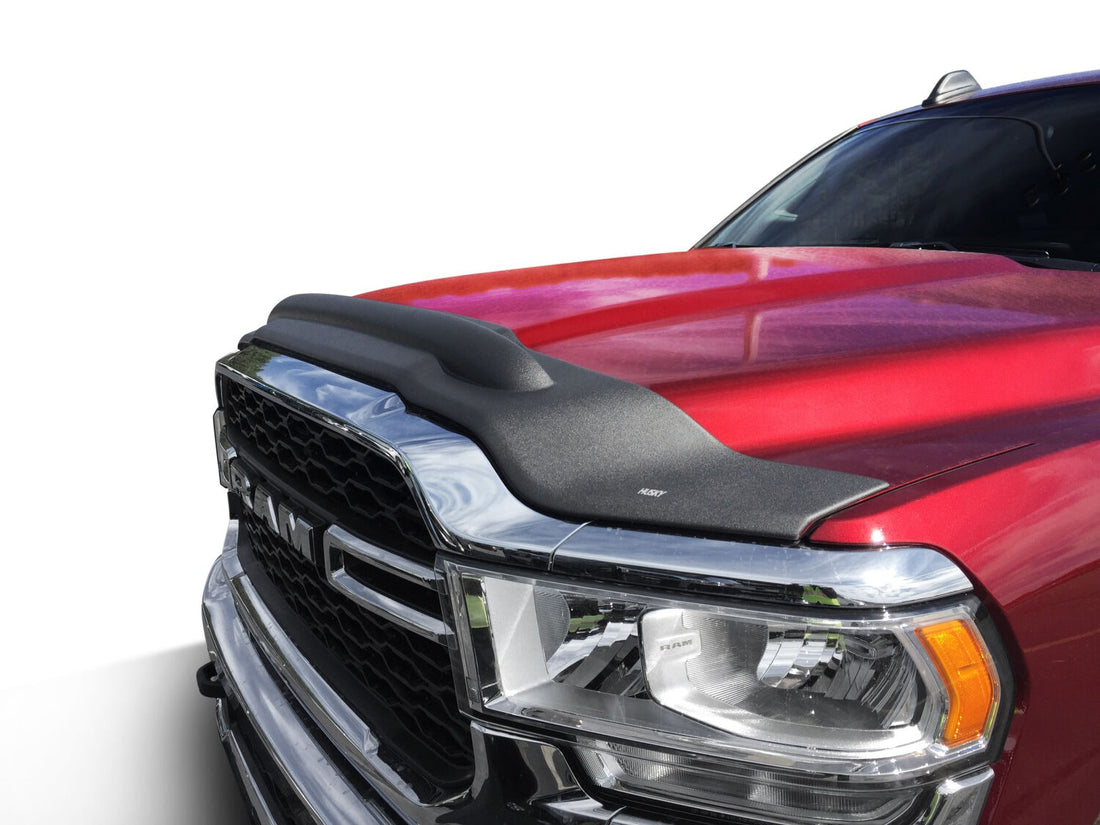 Husky Liners 2830051 - Aeroskin II Hood Protector; Matte Black Low Profile 4