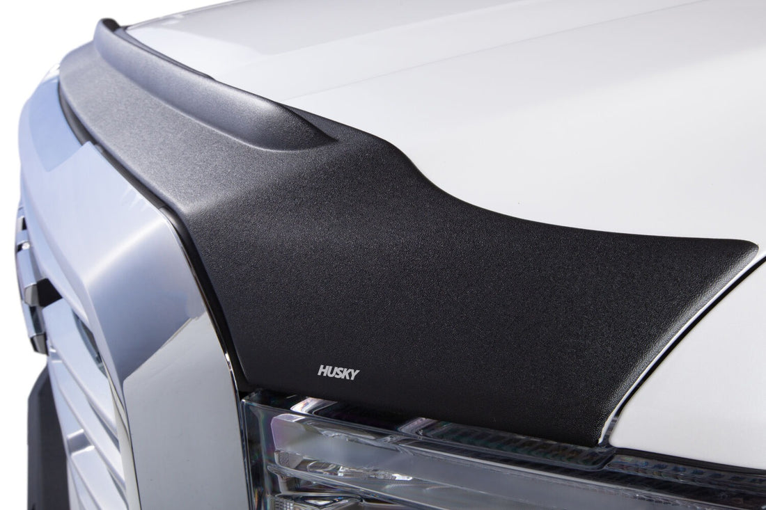 Husky Liners 2830011 - Aeroskin II Hood Protector; Matte Black Low Profile