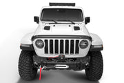 Husky Liners 2830060 - Aeroskin II Hood Protector; Matte Black Low Profile 4