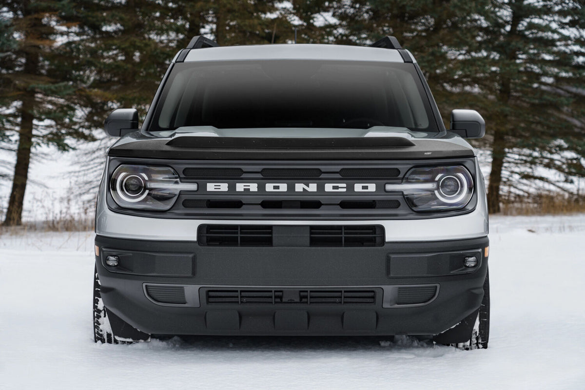 Husky Liners 2830188 - Aeroskin II Hood Protector; Matte Black Low Profile 4