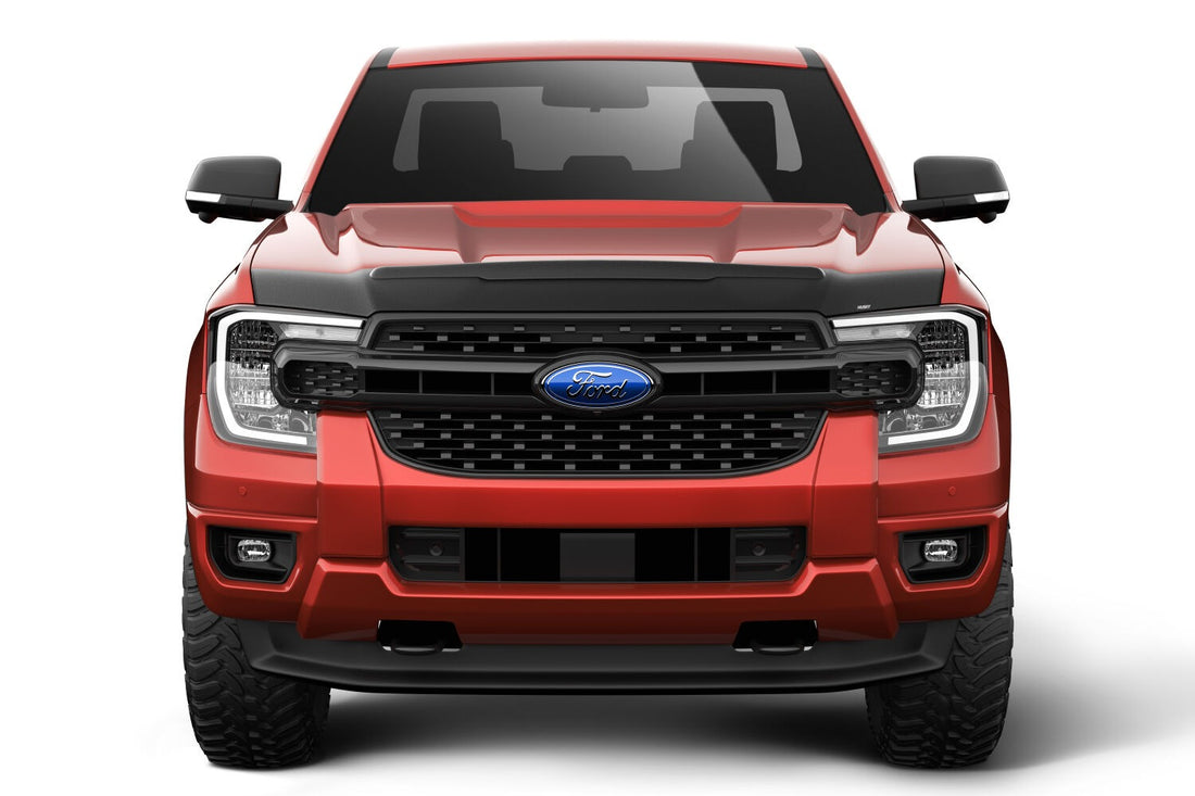 Husky Liners 2830166 - Aeroskin II Hood Protector; Matte Black Low Profile 3