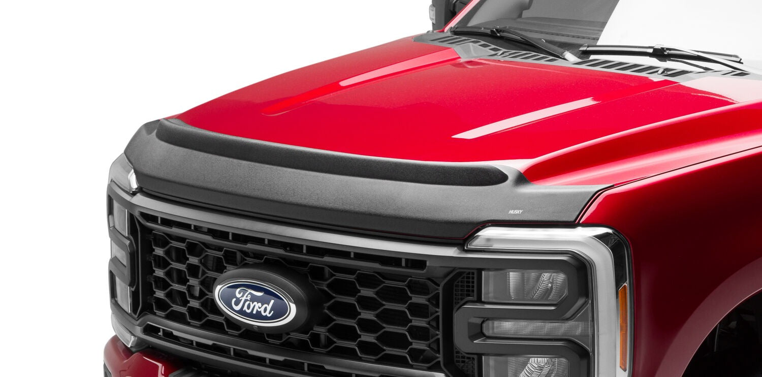 Husky Liners 2830135 - Aeroskin II Hood Protector; Matte Black Low Profile 3