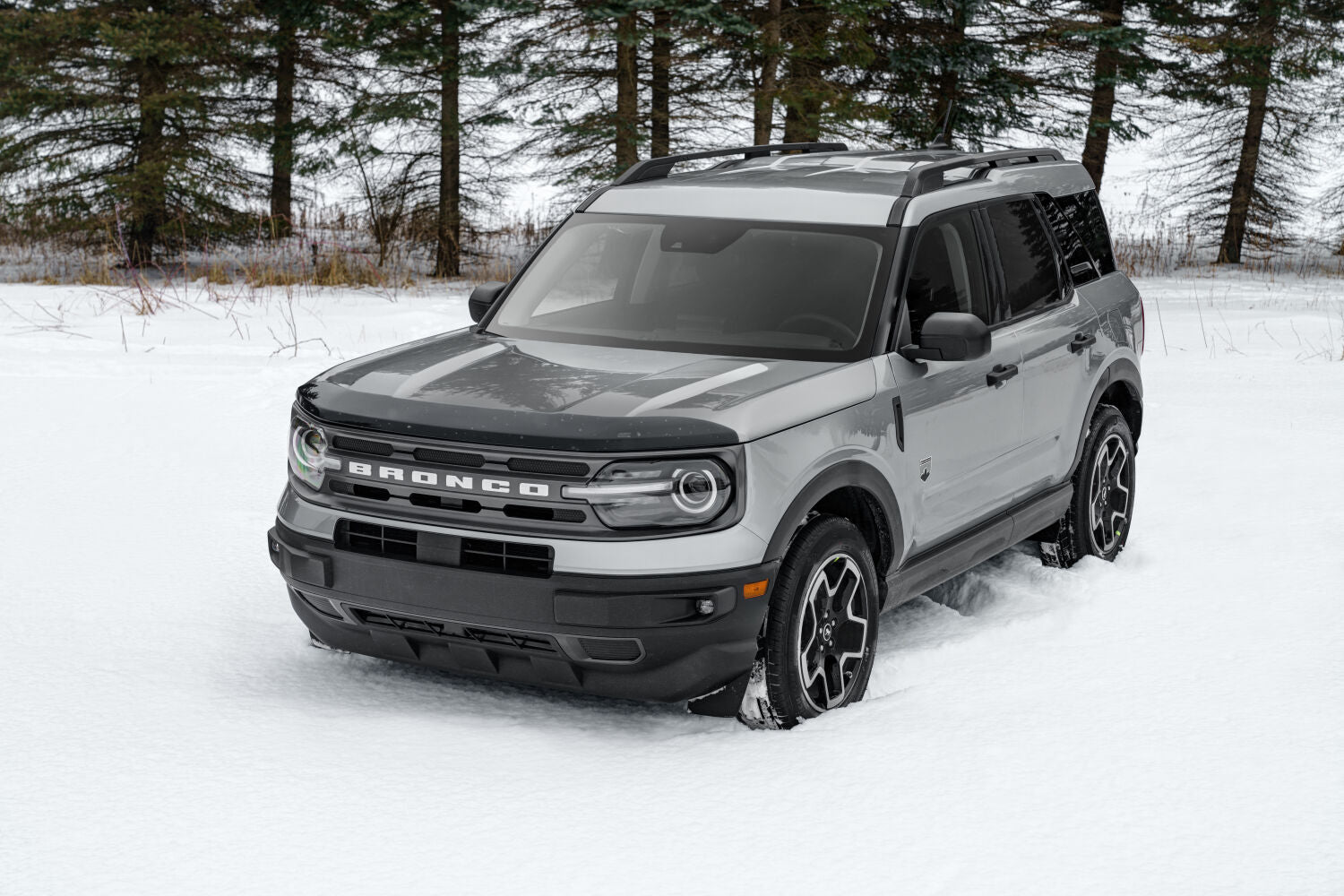 Husky Liners 2842183 - Aeroskin Hood Protector; Smoke 3