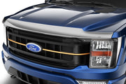 Husky Liners 2892229 - Aeroskin Hood Protector; Chrome 2