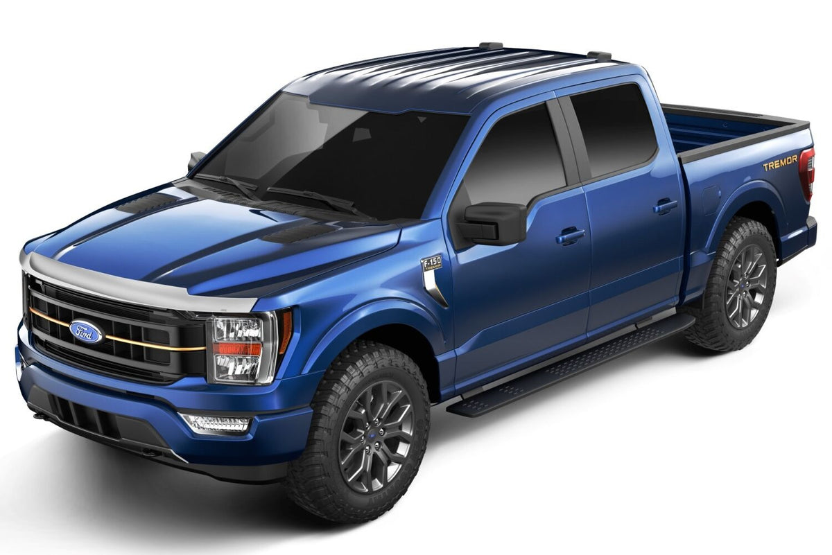 Husky Liners 2892229 - Aeroskin Hood Protector; Chrome 4