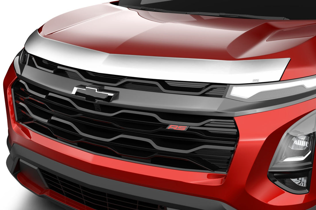 Husky Liners 2892226 - Aeroskin Hood Protector; Chrome 3