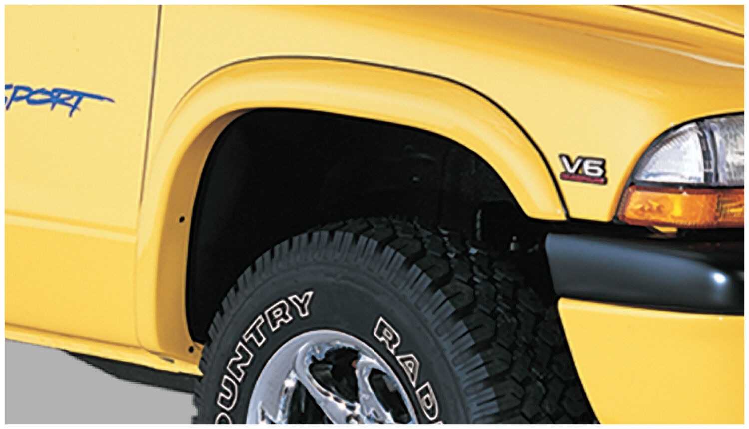 Husky Liners 28051905 - Fender Flares Extend-a-Fender 4PC Set 3