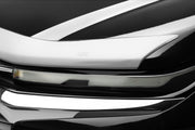 Husky Liners 2892219 - Aeroskin Hood Protector; Chrome