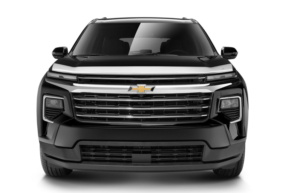 Husky Liners 2892219 - Aeroskin Hood Protector; Chrome