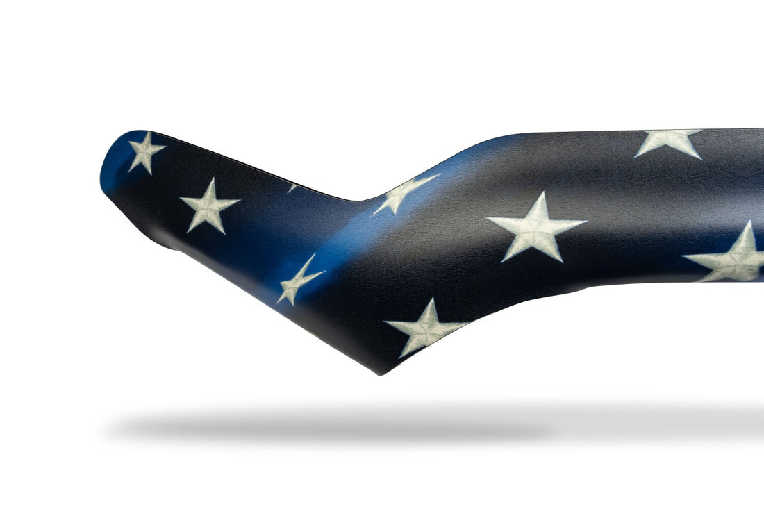 Husky Liners 2818959 - Eagle American Flag Bug Shield Hood Protector
