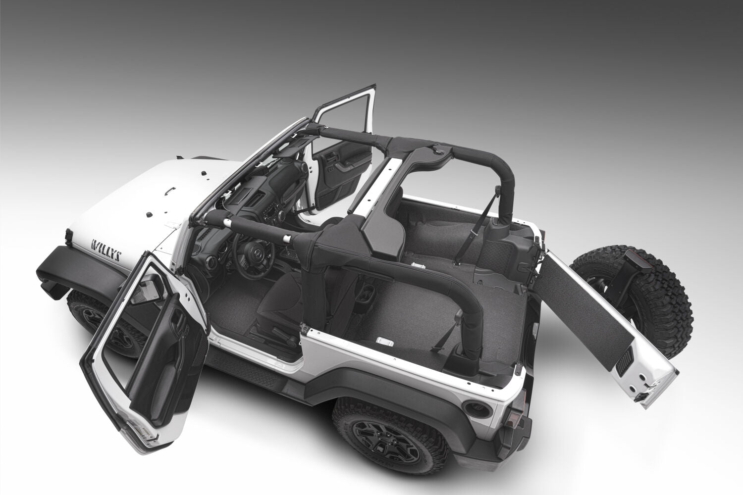 Husky Liners HBTJK11F2 - Floor Liner