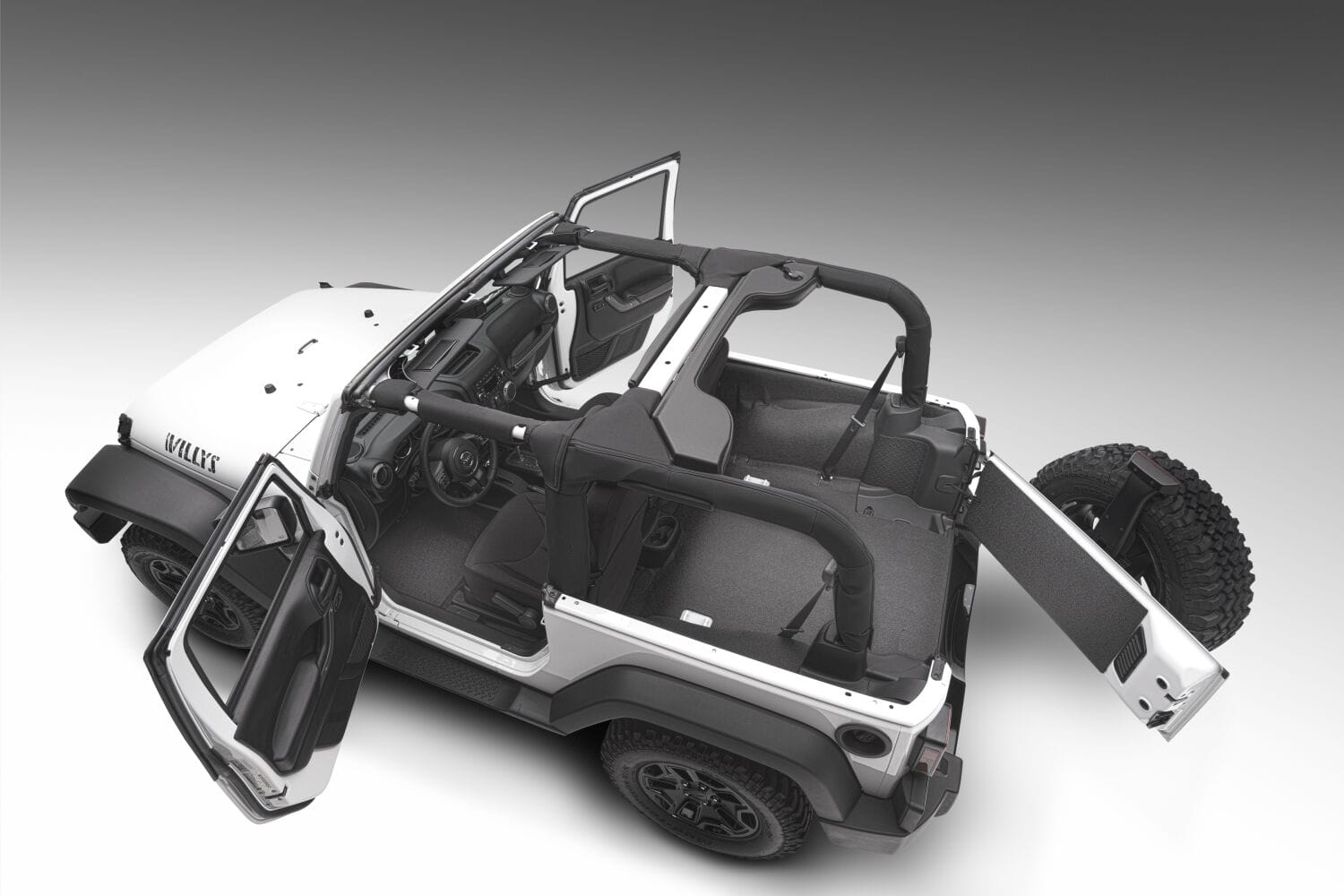 Husky Liners Husky Liners HBTJK07R2 Floor Liner