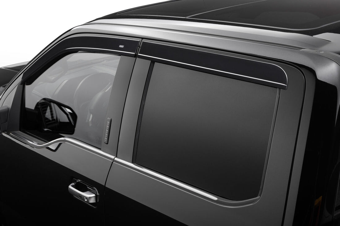 Husky Liners 2854044 - Low Profile Ventvisor Deflector; Smoke; Outside Mount; 4 pc.