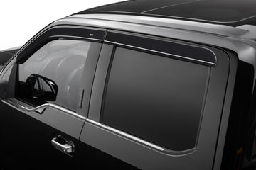 Husky Liners 2854044 - Low Profile Ventvisor Deflector; Smoke; Outside Mount; 4 pc.