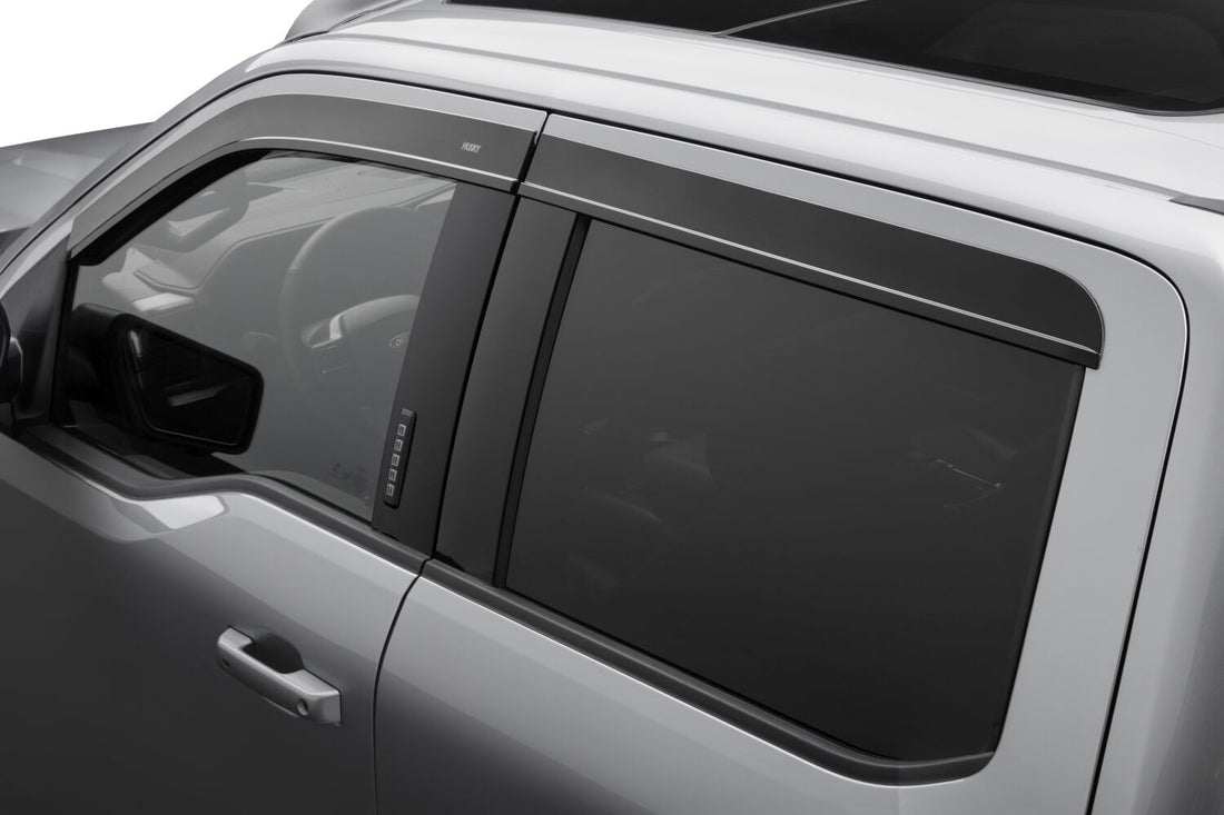 Husky Liners 2854044 - Low Profile Ventvisor Deflector; Smoke; Outside Mount; 4 pc.