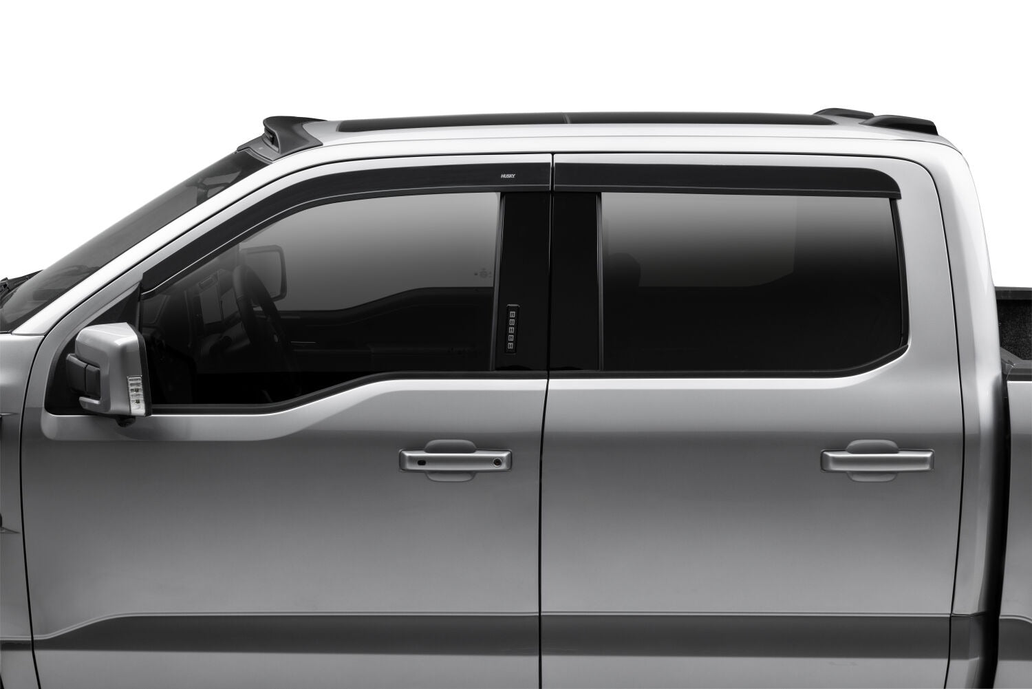 Husky Liners 2854044 - Low Profile Ventvisor Deflector; Smoke; Outside Mount; 4 pc.