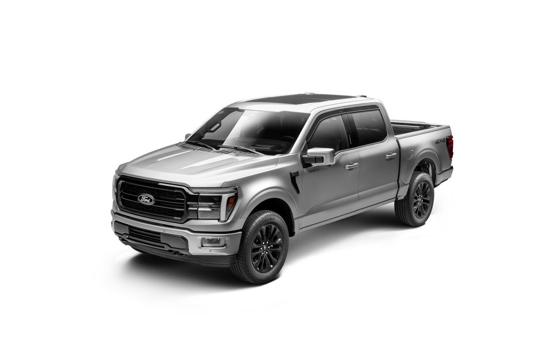 Husky Liners 2854044 - Low Profile Ventvisor Deflector; Smoke; Outside Mount; 4 pc.