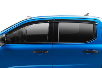 Husky Liners 2854070 - Low Profile Ventvisor Deflector; Smoke; Outside Mount; 4 pc. 2