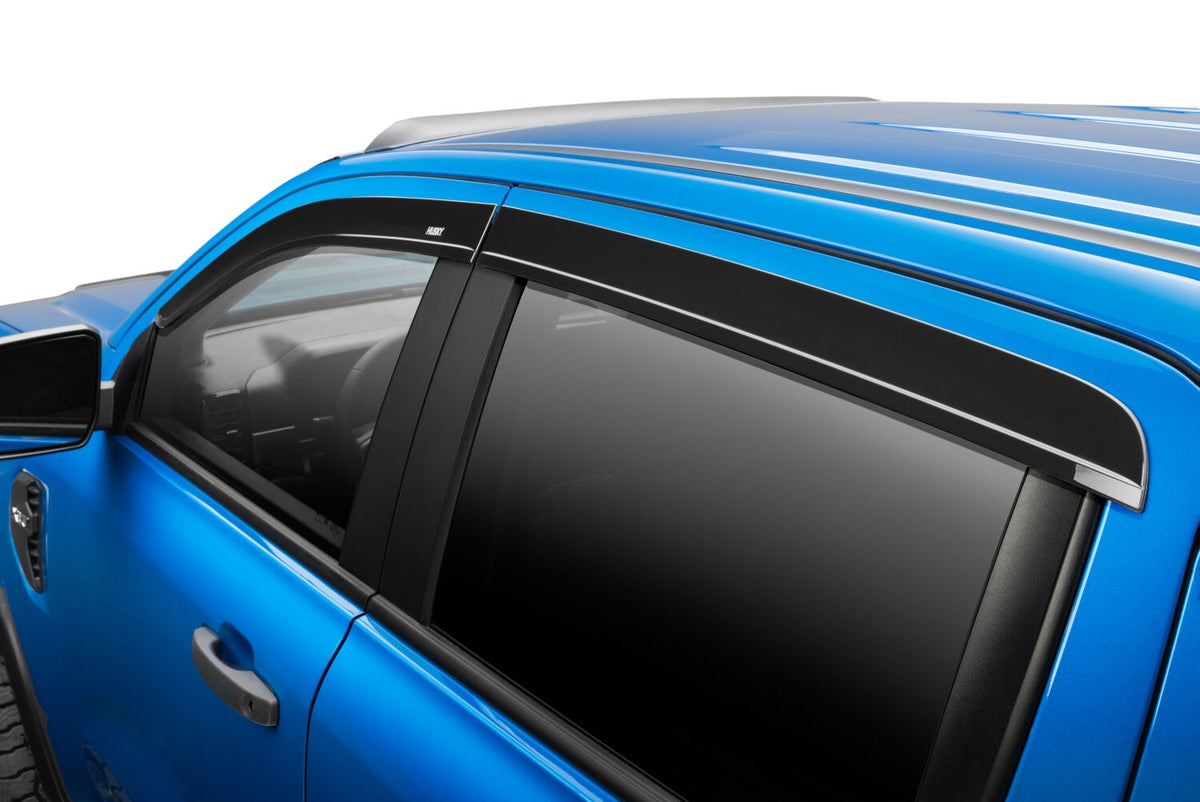 Husky Liners 2854070 - Low Profile Ventvisor Deflector; Smoke; Outside Mount; 4 pc. 3