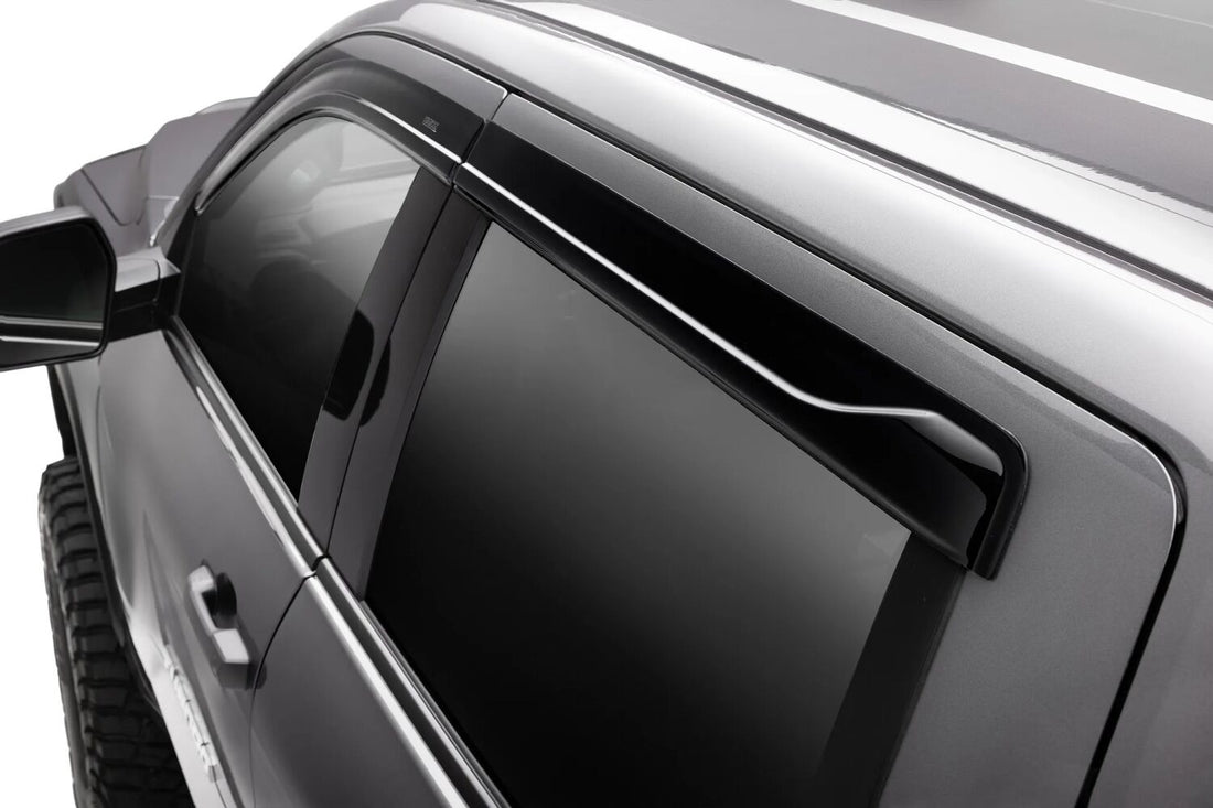 Husky Liners 2854111 - Low Profile Ventvisor Deflector; Smoke; Outside Mount; 4 pc. 3
