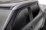 Husky Liners 2854111 - Low Profile Ventvisor Deflector; Smoke; Outside Mount; 4 pc. 2