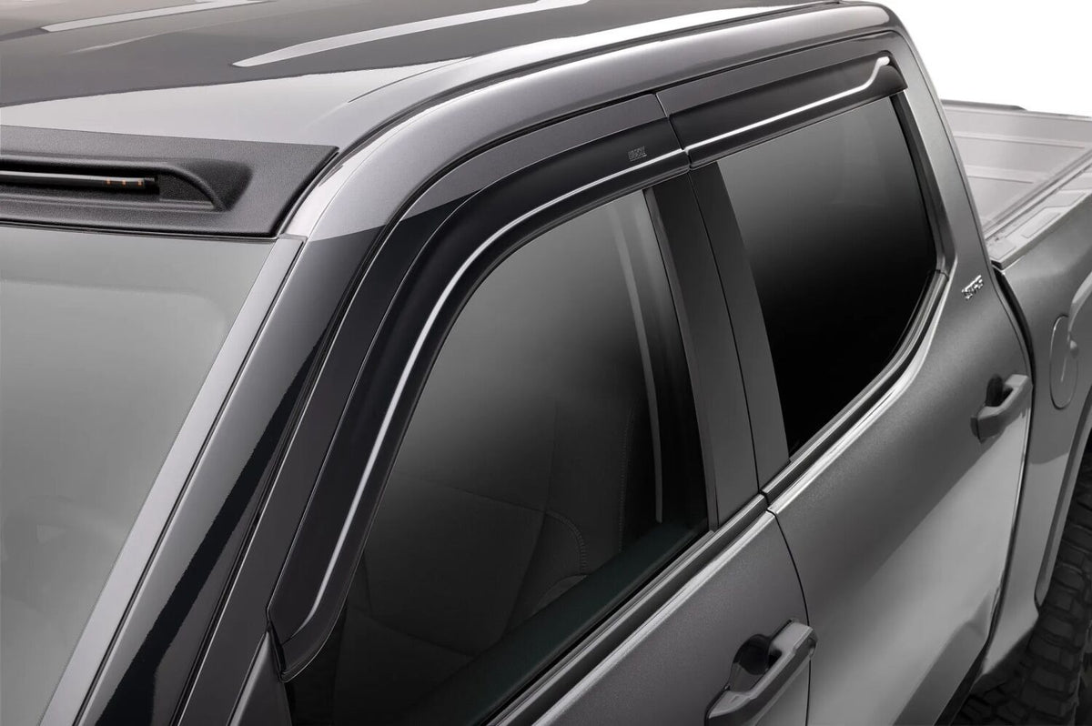 Husky Liners 2854111 - Low Profile Ventvisor Deflector; Smoke; Outside Mount; 4 pc. 2