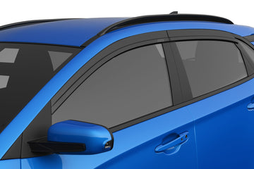 Husky Liners 2854122 - Low Profile Ventvisor Deflector; Smoke; Outside Mount; 4 pc. 2