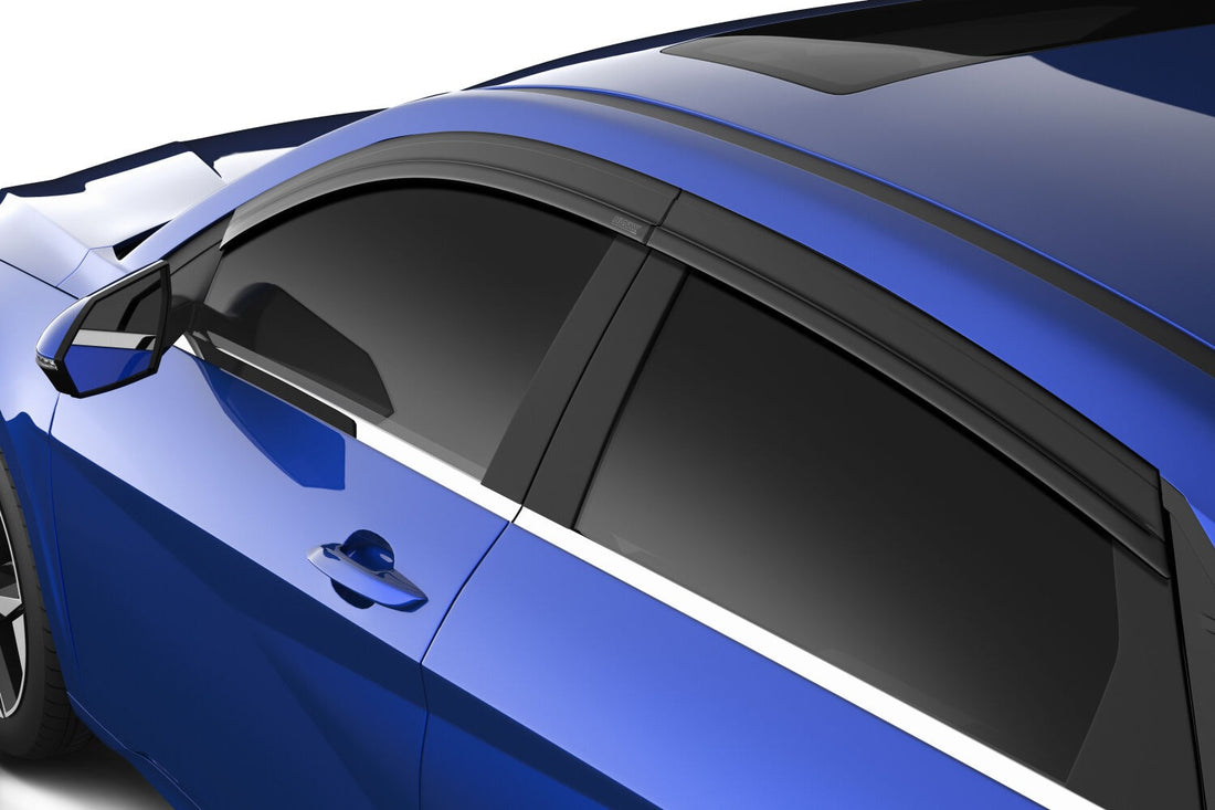 Husky Liners 2854118 - Low Profile Ventvisor Deflector; Smoke; Outside Mount; 4 pc. 2