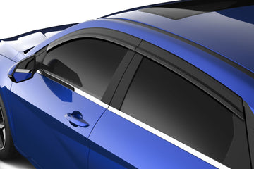 Husky Liners 2854118 - Low Profile Ventvisor Deflector; Smoke; Outside Mount; 4 pc. 2
