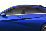 Husky Liners 2854118 - Low Profile Ventvisor Deflector; Smoke; Outside Mount; 4 pc. 3