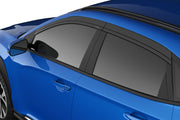 Husky Liners 2854122 - Low Profile Ventvisor Deflector; Smoke; Outside Mount; 4 pc. 4