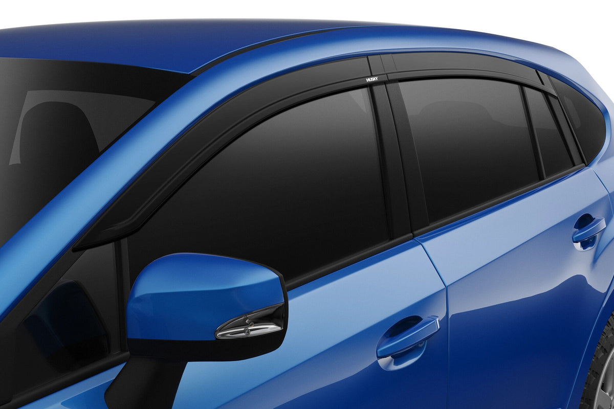 Husky Liners 2854147 - Low Profile Ventvisor Deflector; Smoke; Outside Mount; 4 pc. 1